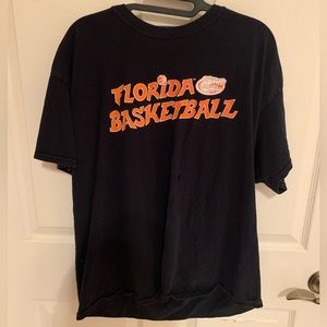 Black Florida basketball uf t shirt